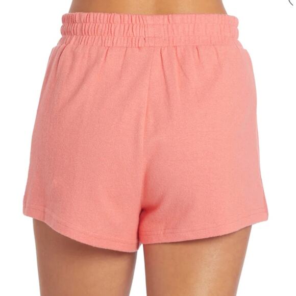 Volcom Women's Lil Fleece Pink Shorts Small 4 6 NWT - Picture 3 of 4